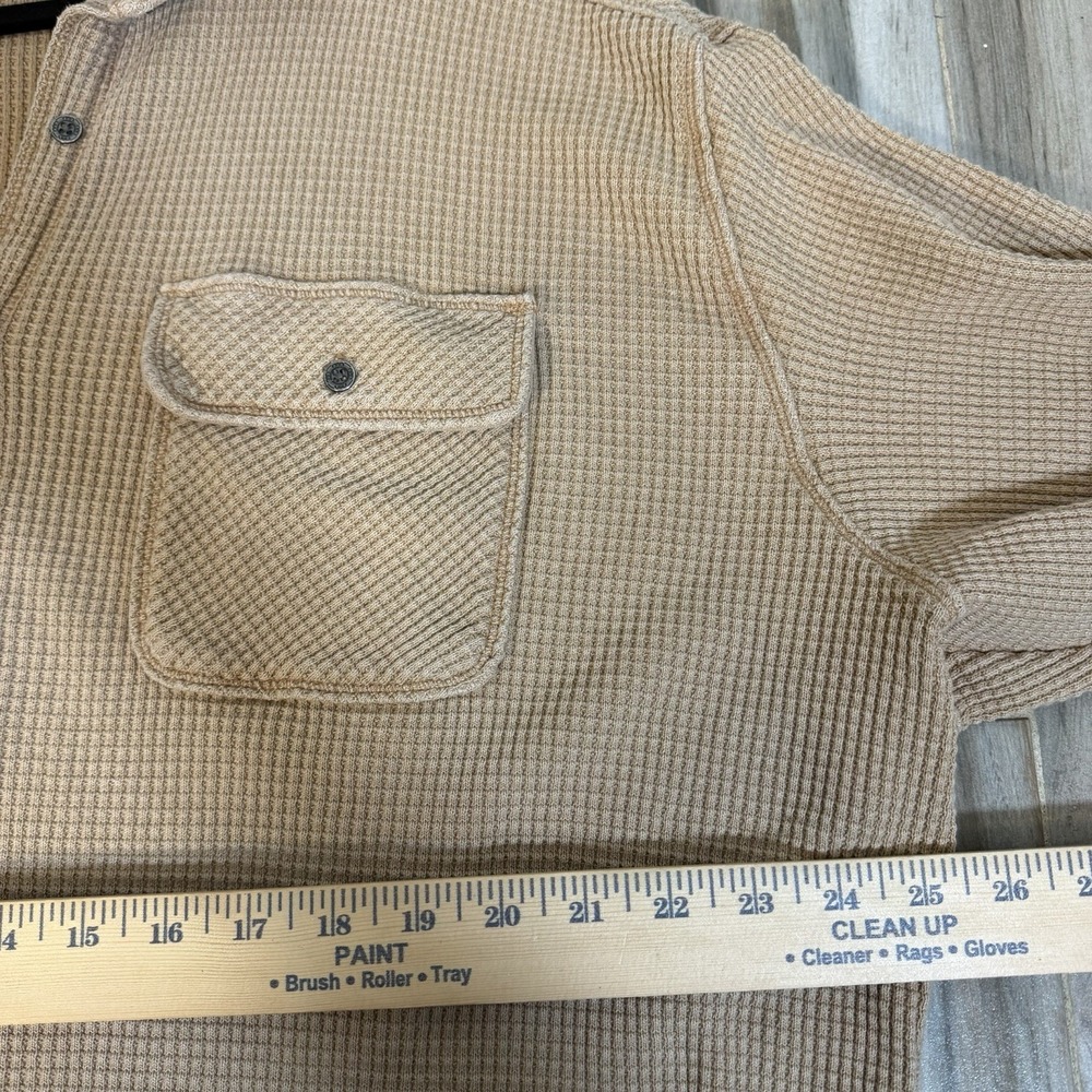 Aerie LumberJane Waffle Shirt Shacket‎ Oversized Large Button Up Minimalist Boho - Picture 10 of 10